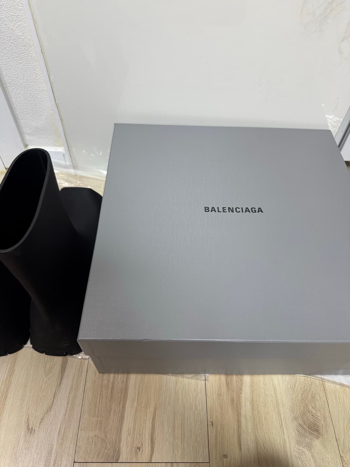 [C40]발렌시아가 트루퍼 러버 부츠 판매 상품이미지7