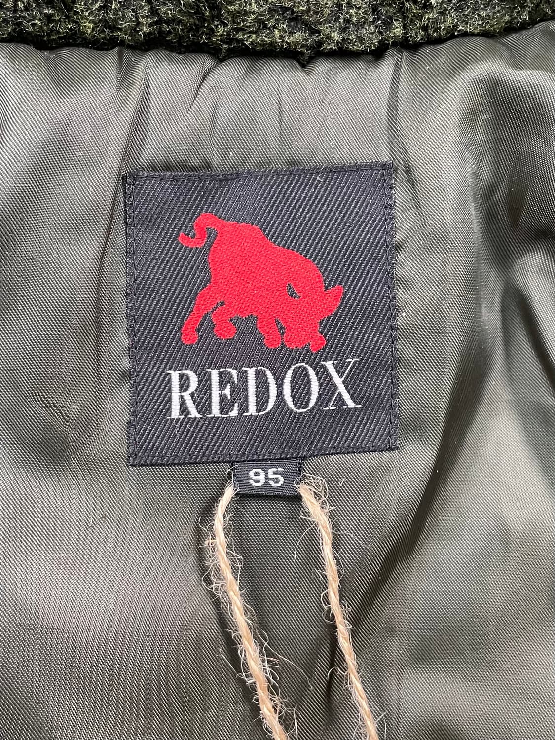 RedOx 레더 패치 플리스 봄버 자켓 상품이미지7