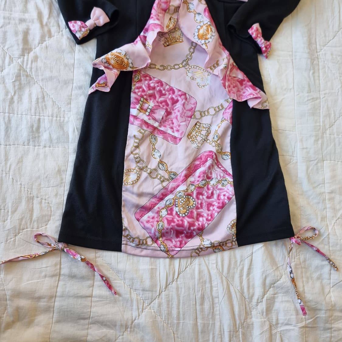 MARS 프리미엄 클래식 쥬얼핑크 리본  마즈원피스 상품이미지5