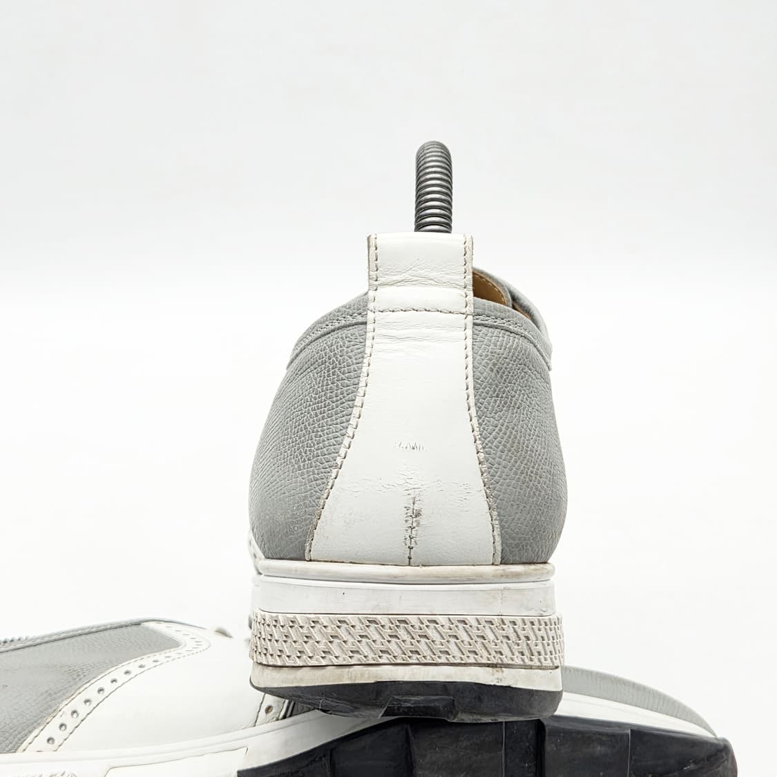 에르메스 윙팁 스니커즈 화이트/그레이 (40) 상품이미지2