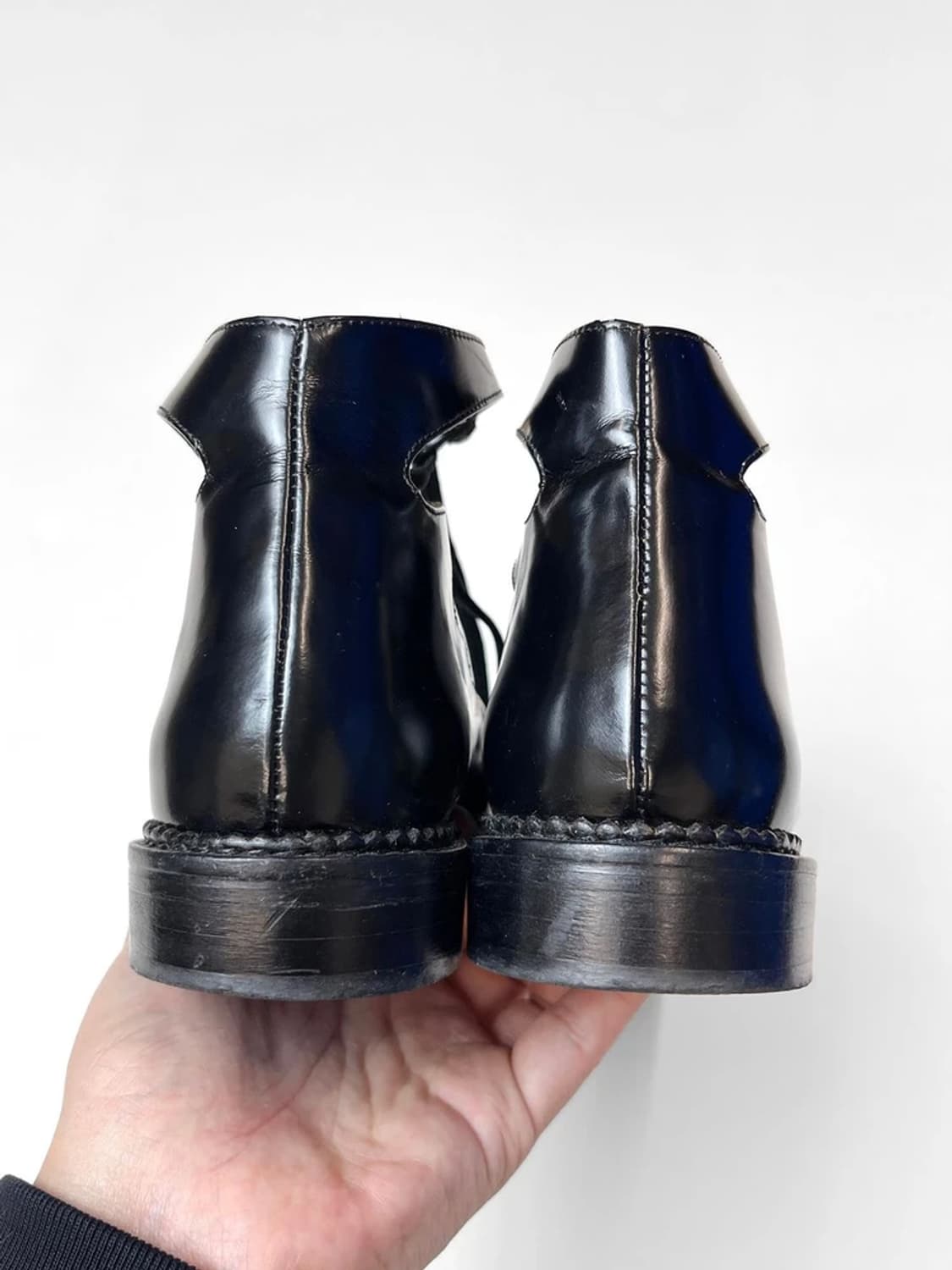 TOGA PULLA 재팬 레이스업 가죽 컷아웃 슈즈 A1578 상품이미지7