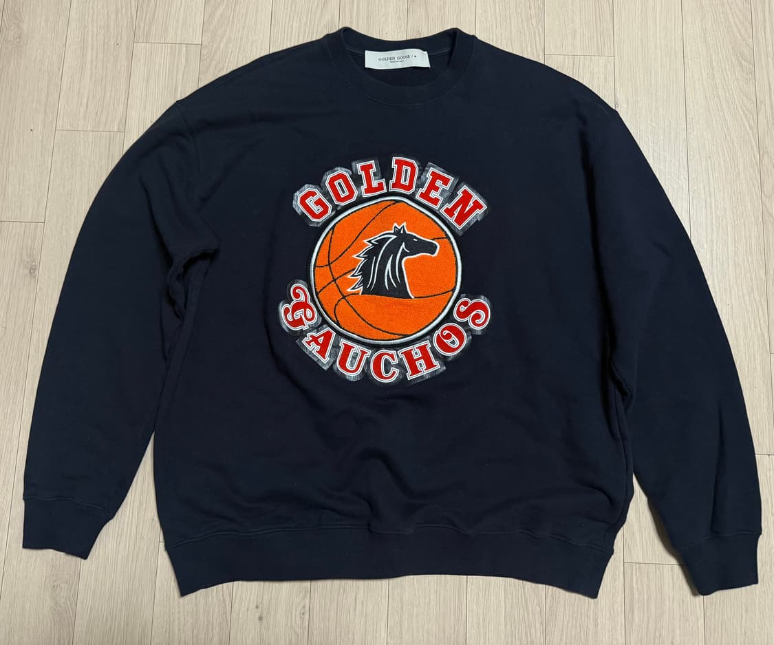 골든구스(Golden Goose) 엠보싱 오버핏 맨투맨 L 상품이미지2