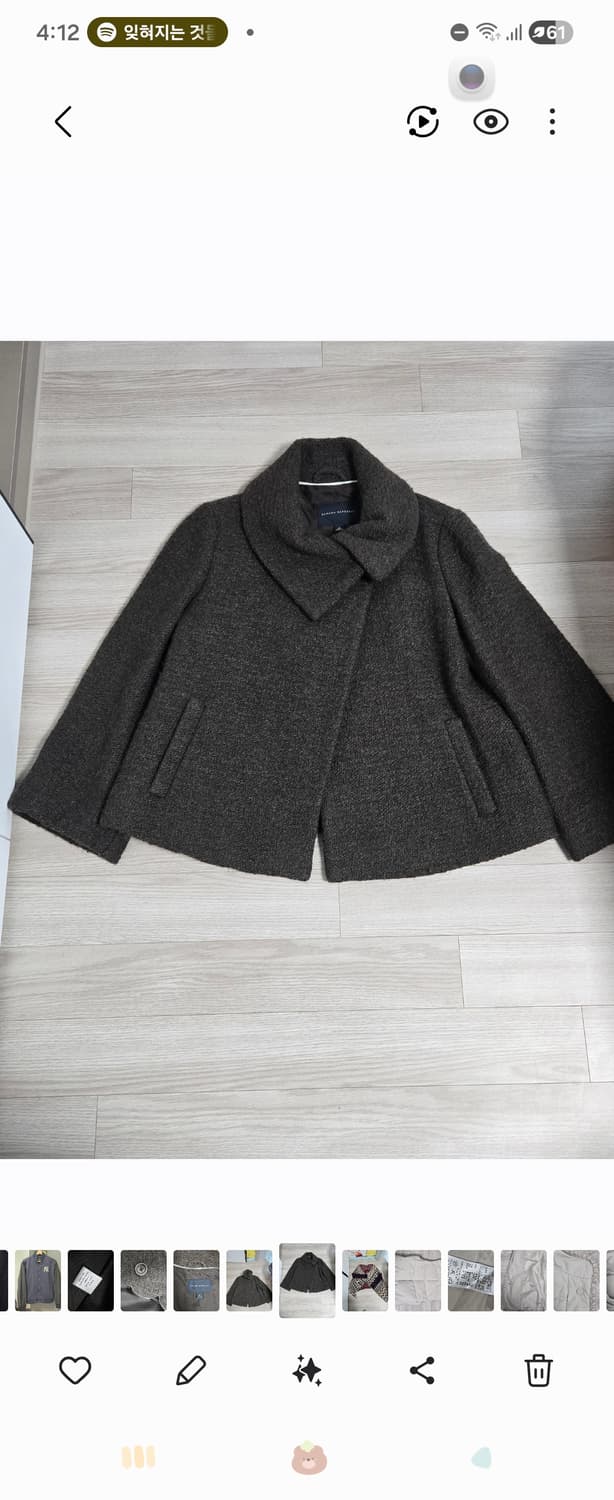 BANANA REPUBLIC 울 100 자켓 상품이미지1