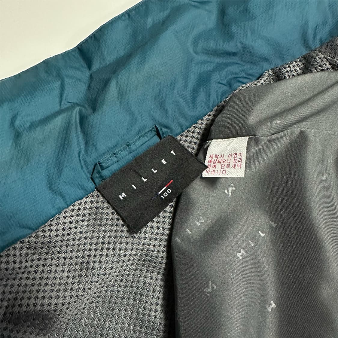 밀레 배색 윈드브레이커 상품이미지4