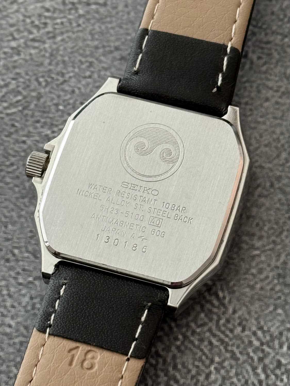 세이코 Seiko Chronos 팔각 스퀘어 데이데이트 상품이미지3