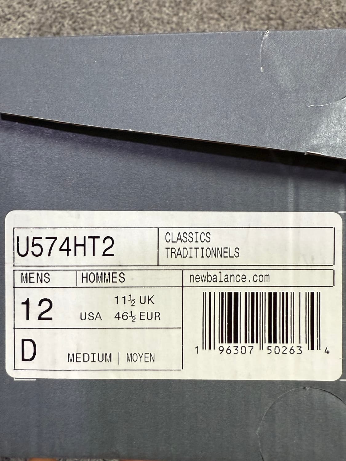 뉴발란스 574 헤리티지 오렌지 버스트 화이트 상품이미지6