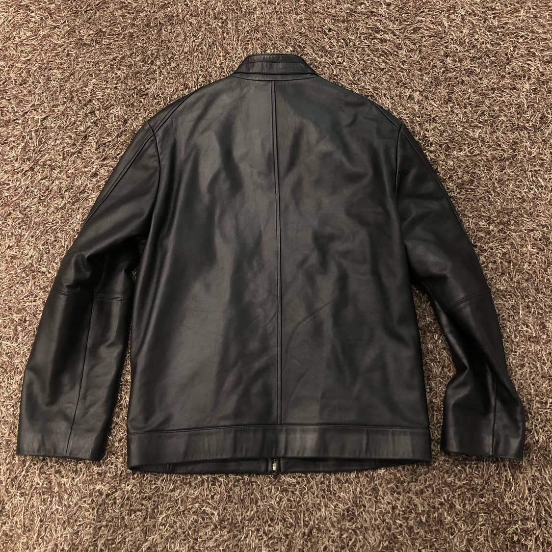 닉스 양가죽 집업 레더 가죽 자켓 상품이미지4