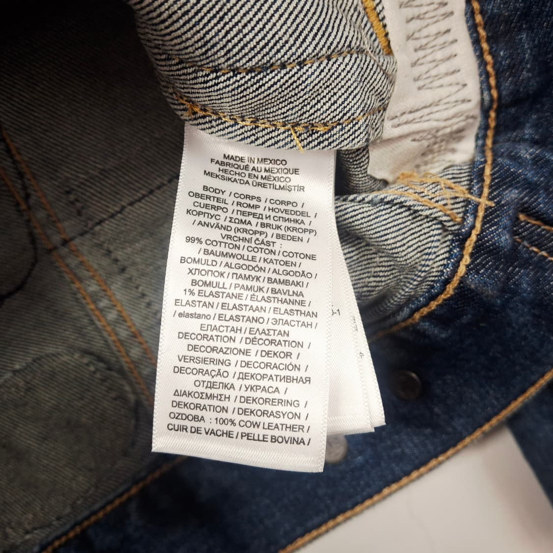 폴로 랄프로렌 21 신형 와펜 패치 데님 자켓 여성 청자켓 XS 상태좋음 상품이미지6