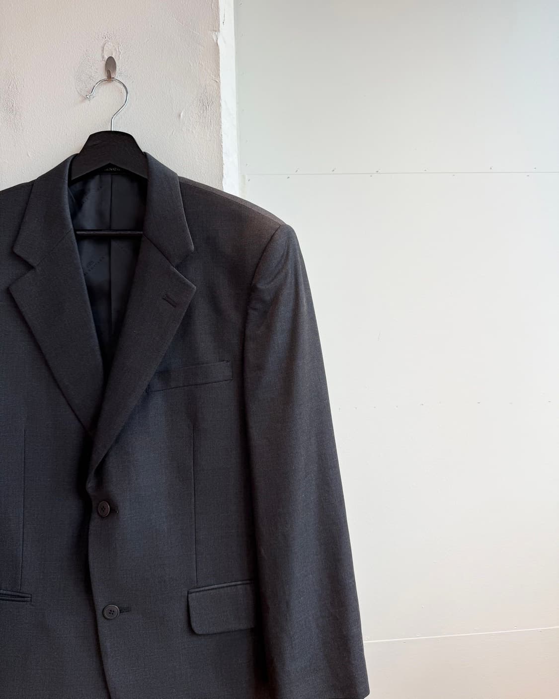 발렌시아가 차콜 2b 블레이저 자켓  상품이미지5