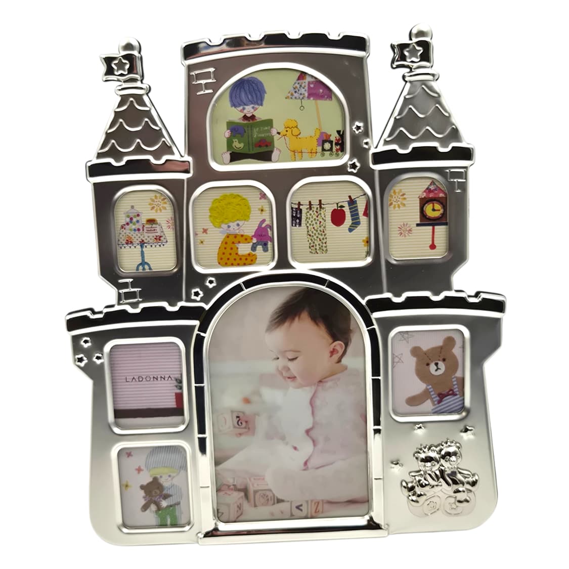 90s 라돈나 캐슬 베이비 실버 탁상 액자 상품이미지1