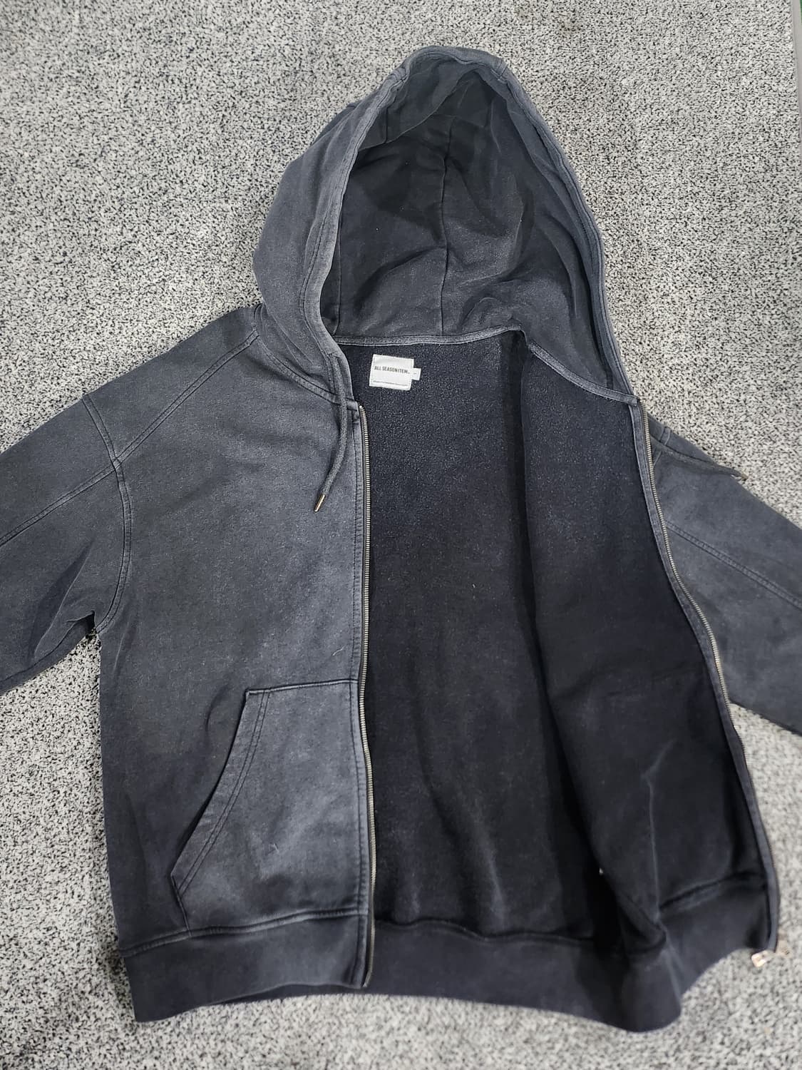 올시즌아이템(ALL SEASON ITEM)피그먼트 후드 집업  상품이미지3