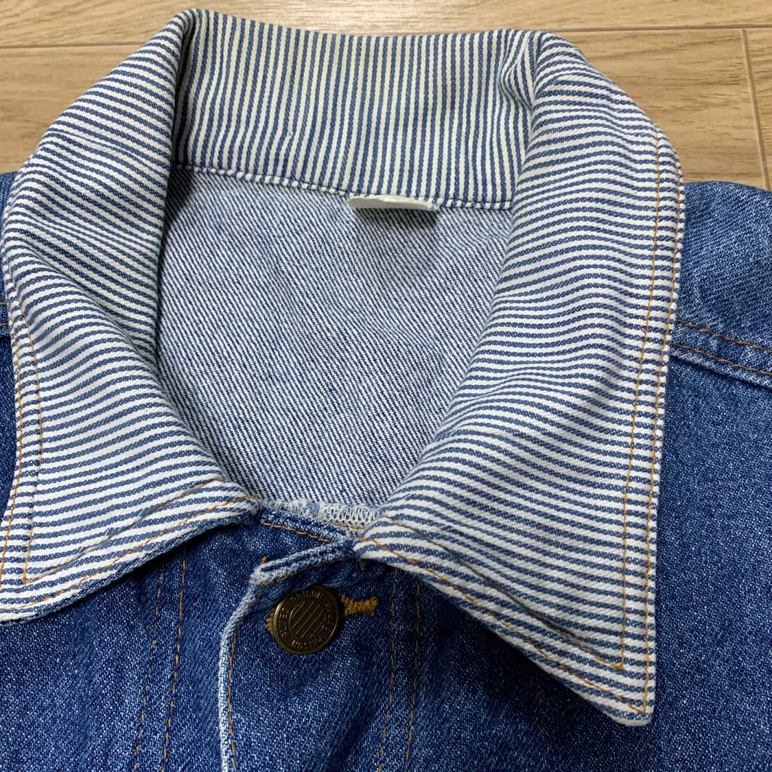 100)Prison blues 프리즌블루 데님자켓 상품이미지5