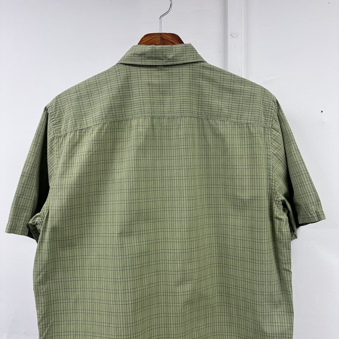 갭 GAP 루즈핏 체크 포켓 셔츠 남방 (M) 105 상품이미지6