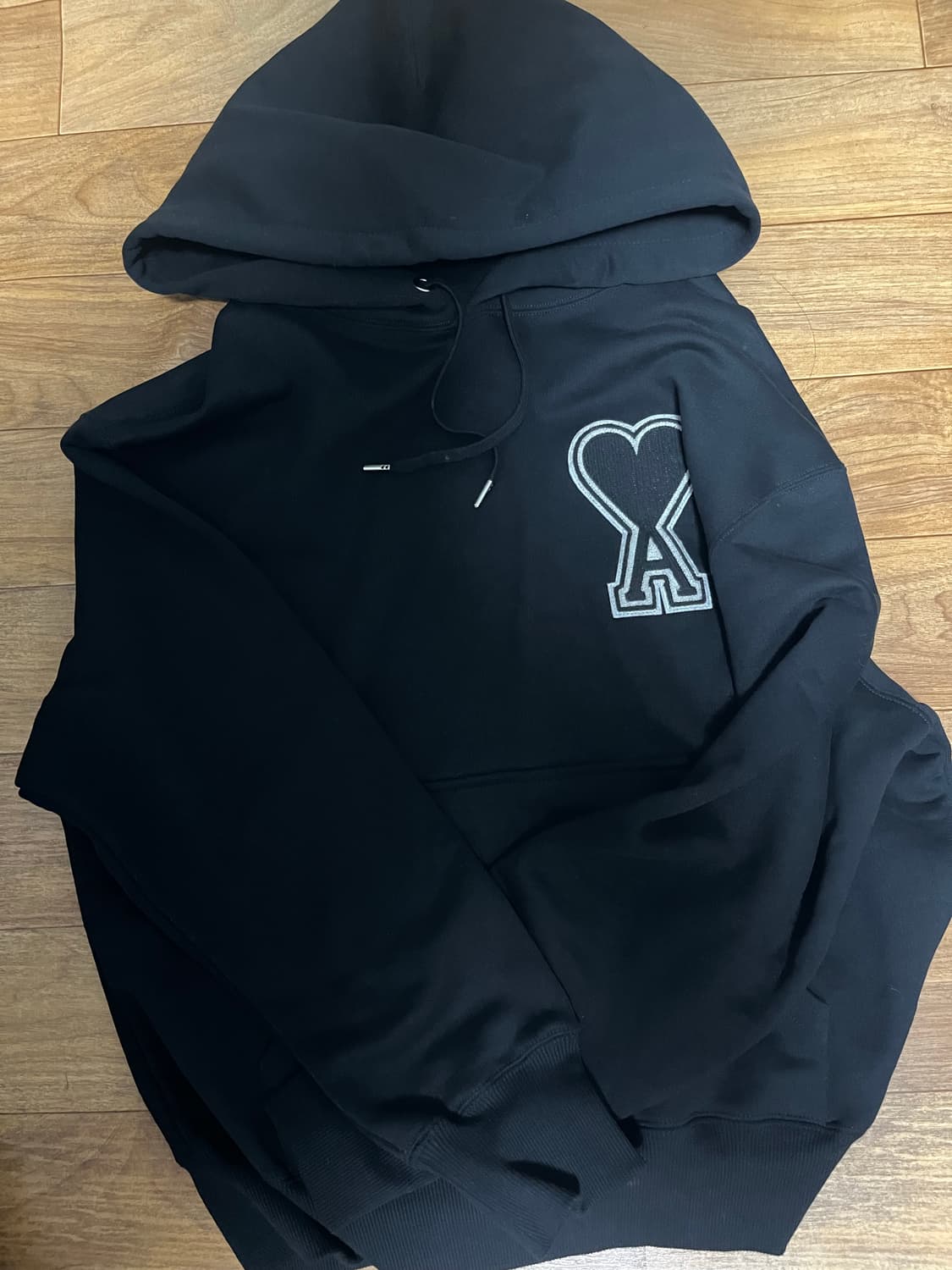 아미 인타르시아 빅하트 후드티m 상품이미지1