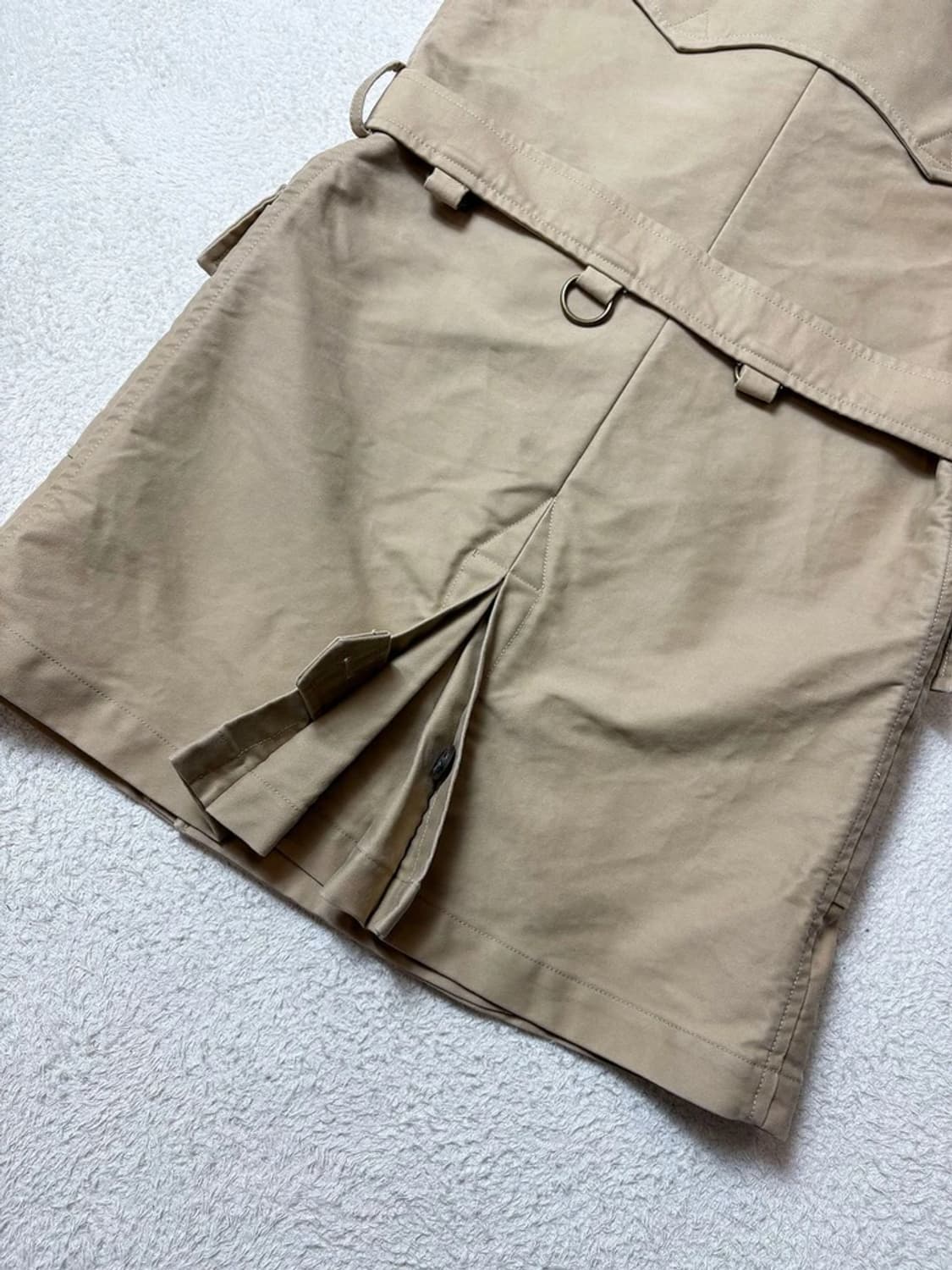 랄프로렌 00's 개버딘 슬리브리스 트렌치 원피스 PN6595 상품이미지8