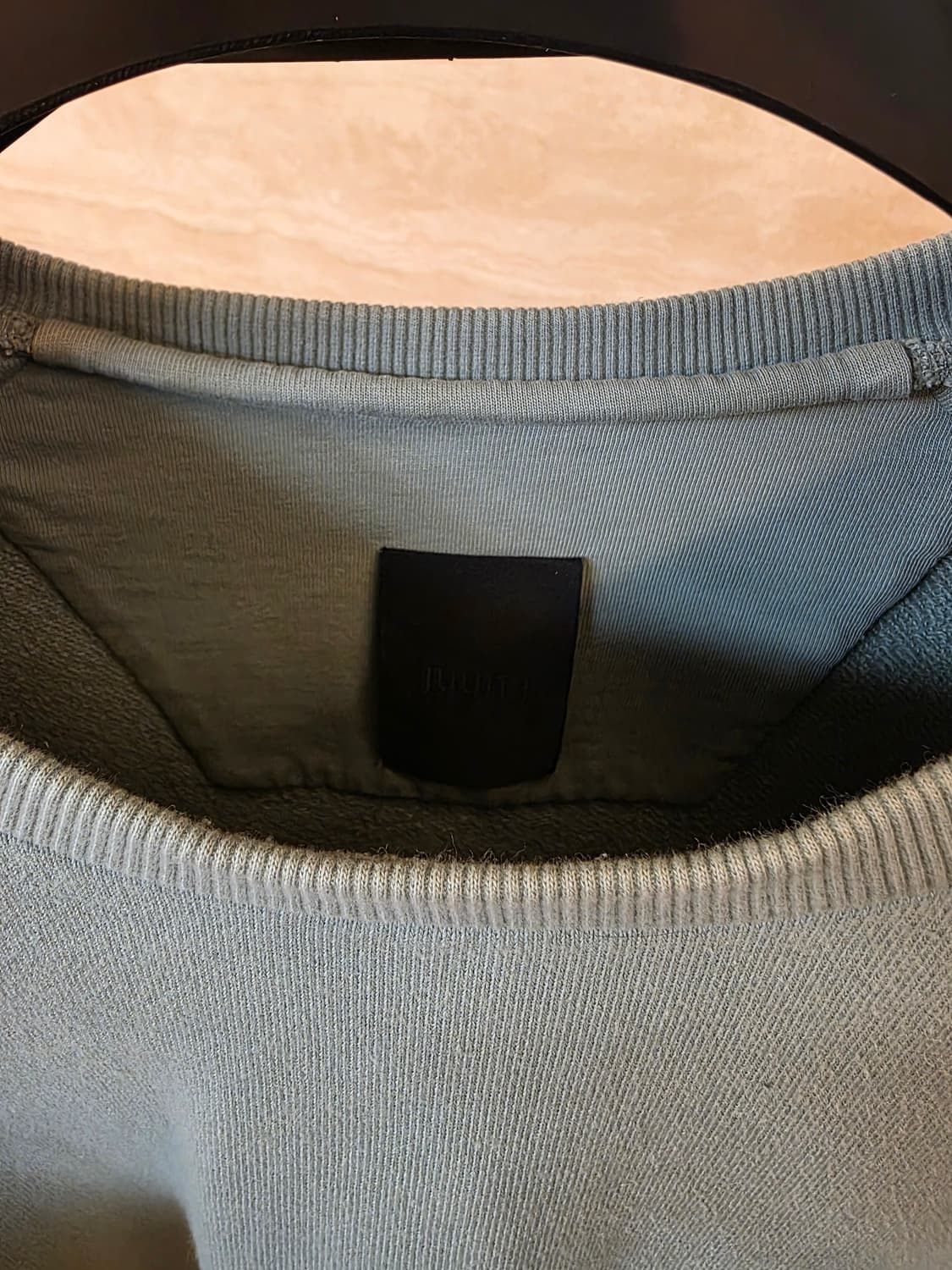 [M]준지 란도니 맨투맨 블루 상품이미지5