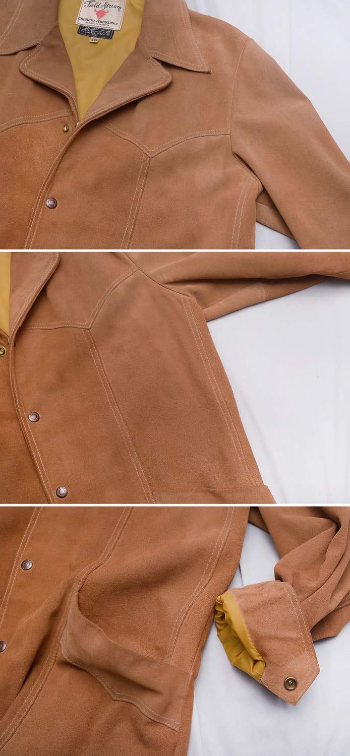 필드 앤 스트림 스웨이드 레더 웨스턴 헌팅 자켓 (100-105) 상품이미지8