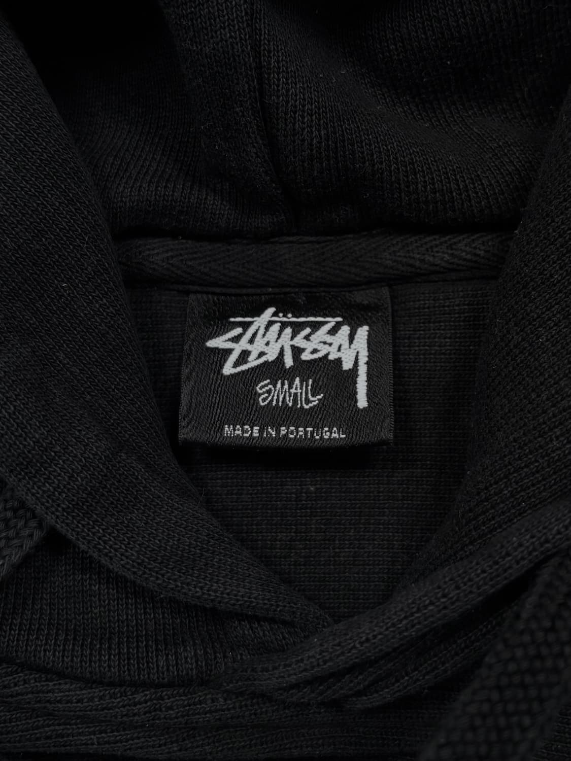 스투시 이스트 피그먼트 다이드 블랙 후드티 상품이미지7