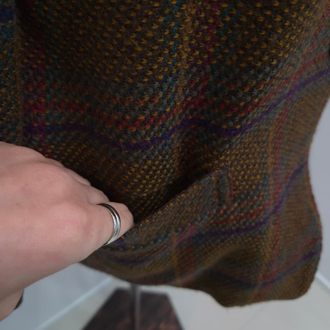 PIGEON HEART 울 100% 체크 자켓 상품이미지5