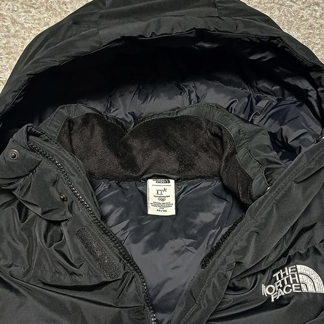 노스페이스 평창 익스플로링2 구스다운 롱패딩 XS 상품이미지4