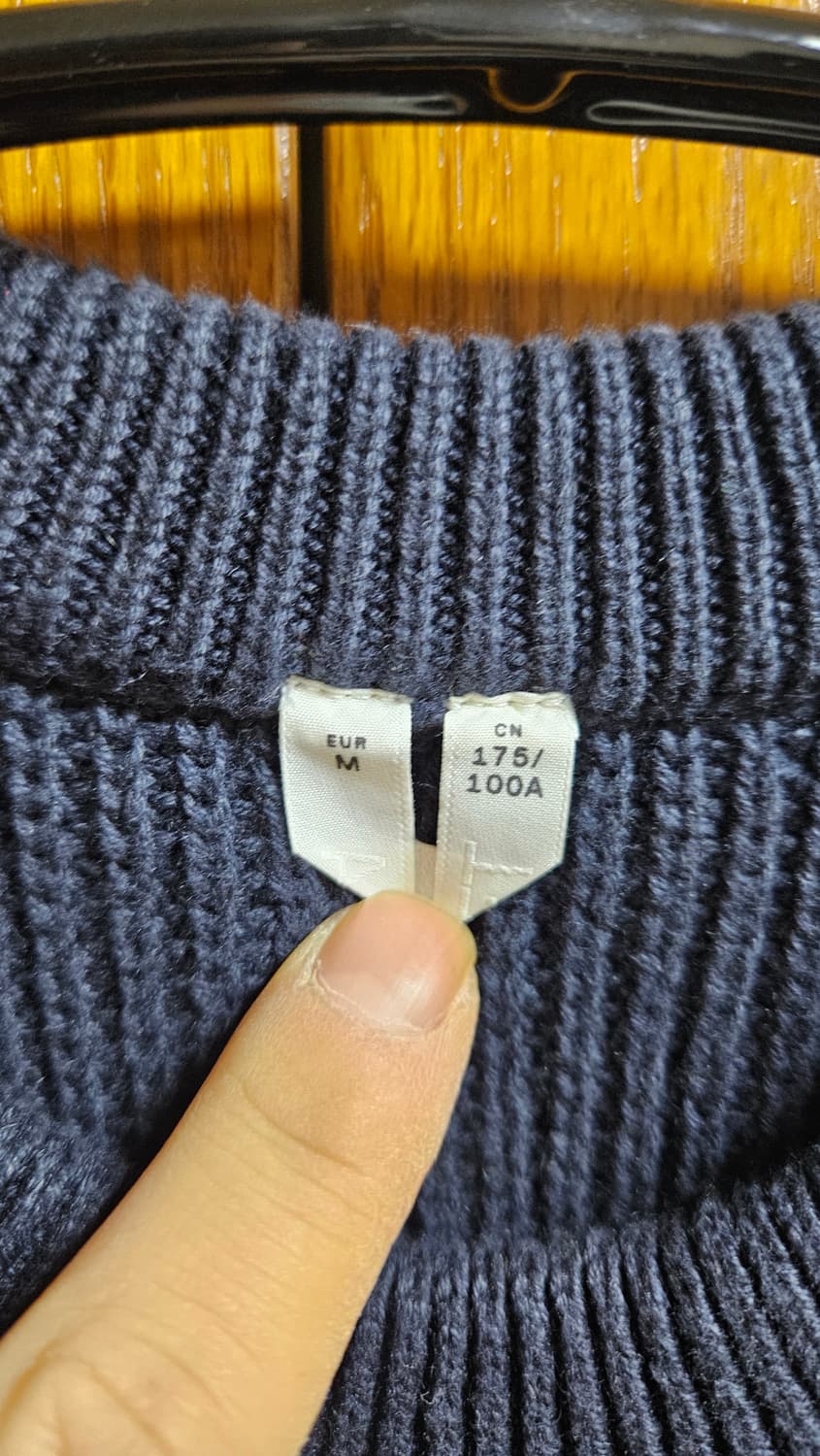 ARKET 아르켓 네이비 니트 상품이미지3