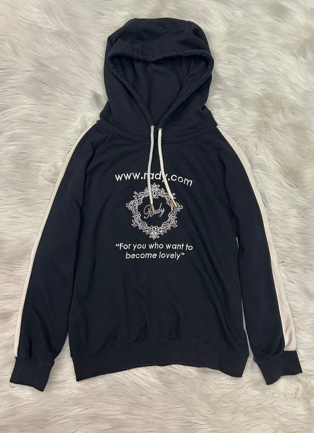 Rady black hoodie 레디 블랙 후드티 상품이미지4