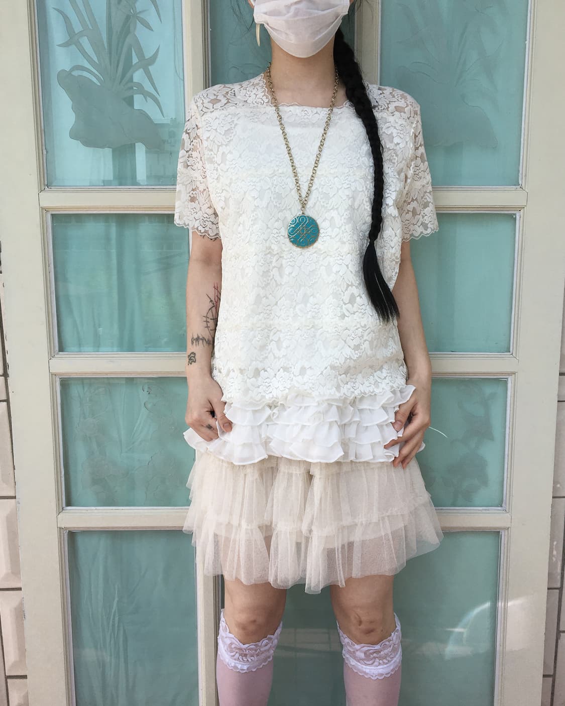 Lace t shirt 상품이미지5