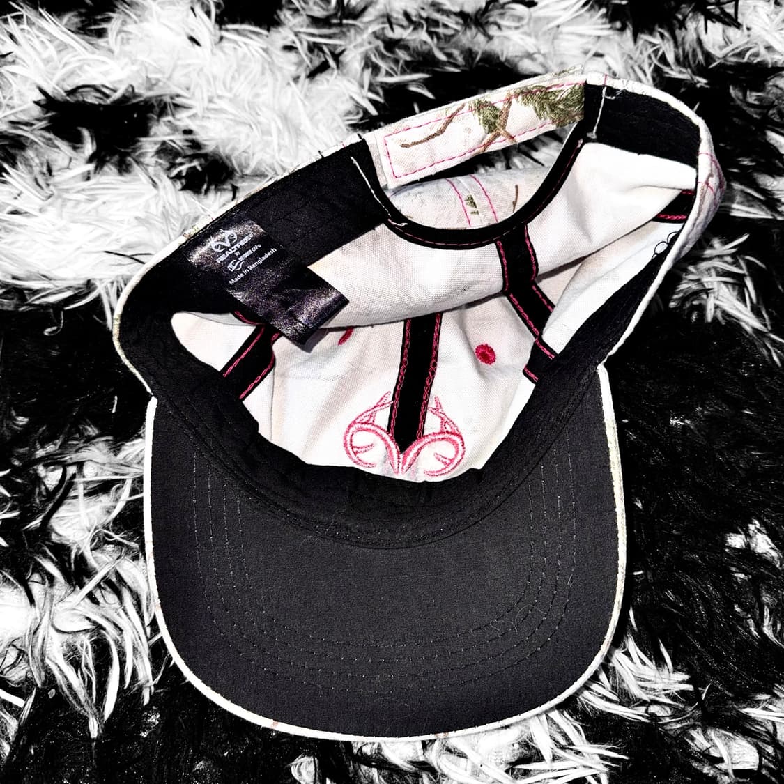 Realtree pink logo cap 상품이미지5