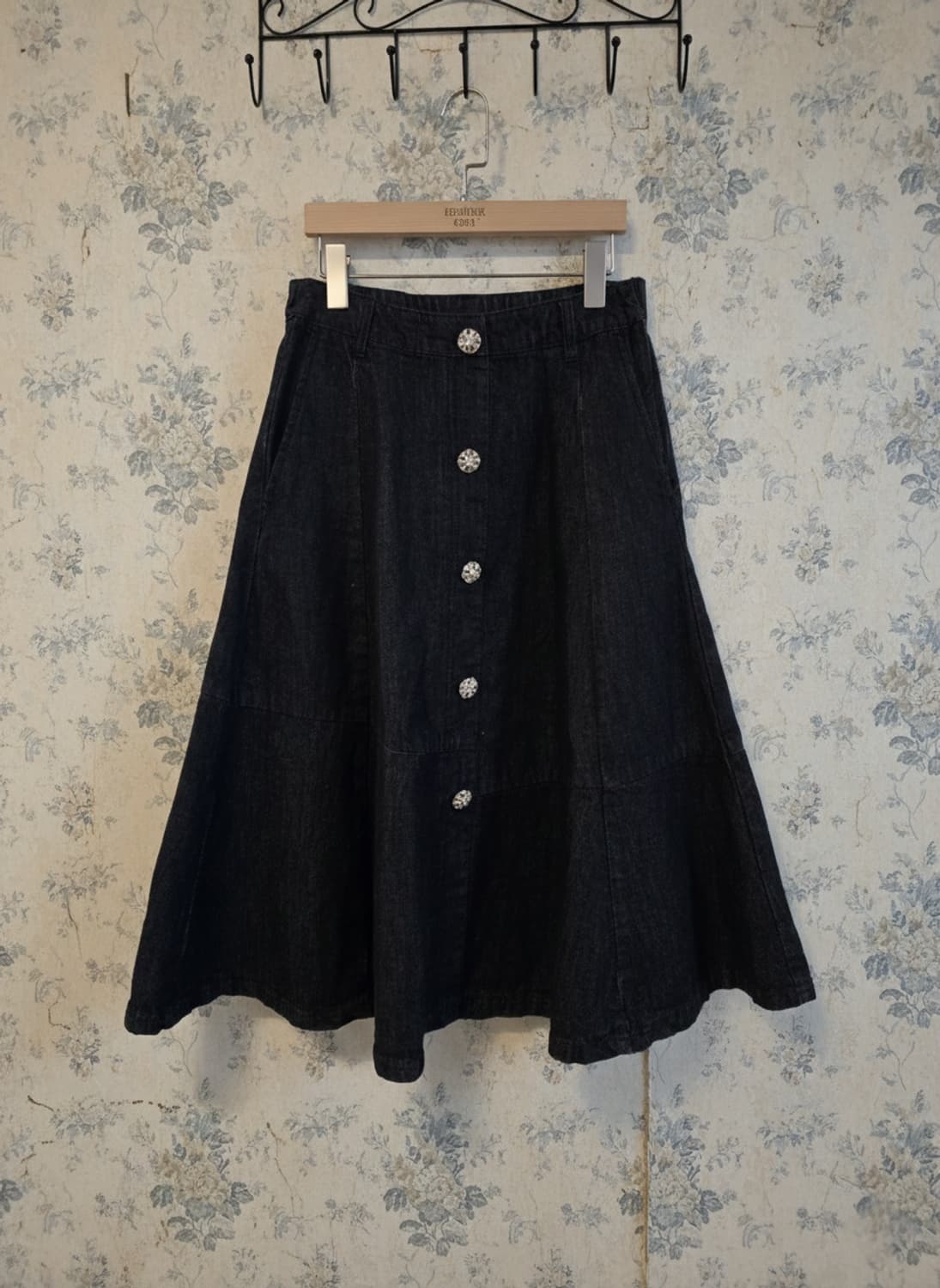 ANNA SUI 데님 A라인 스커트 66 상품이미지1