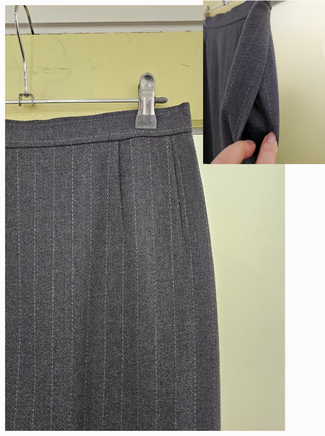 Pierre cardin 그레이 스트라이프 셋업 상품이미지9