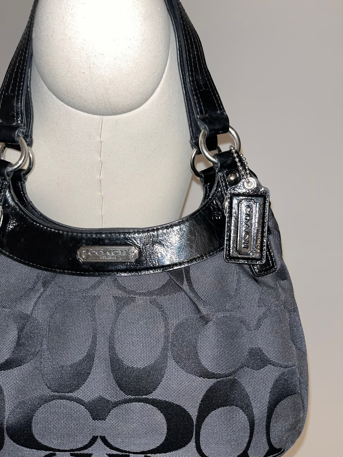 Coach Bacis All Black Shoulder bag 상품이미지5