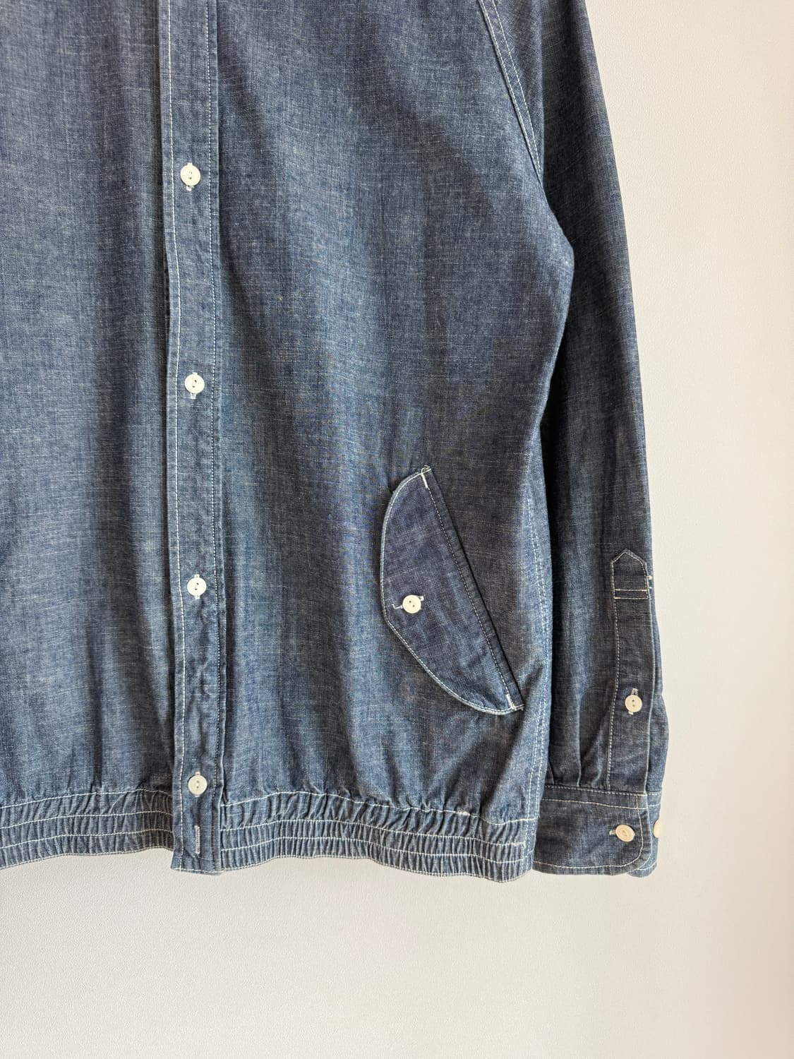 아스페시(ASPESI) 셔츠 블루종 자켓(NEW YORK) 상품이미지3