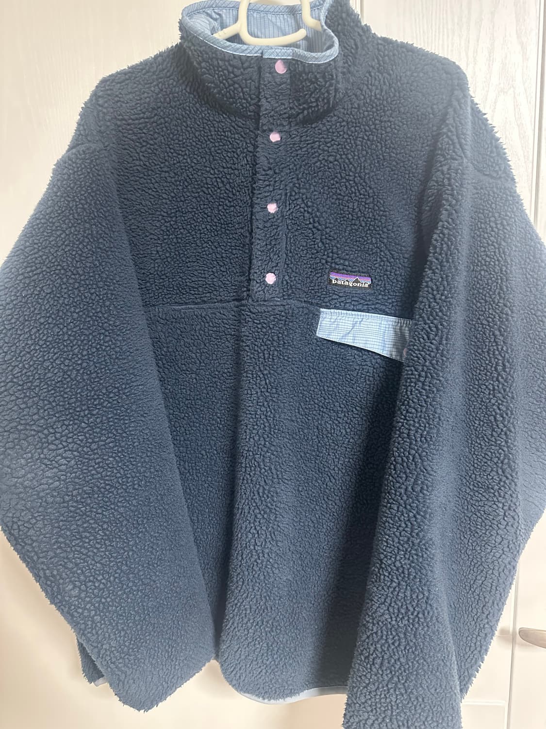 파타고니아 빈티지 글리세이드 스냅티 네이비 L 상품이미지1