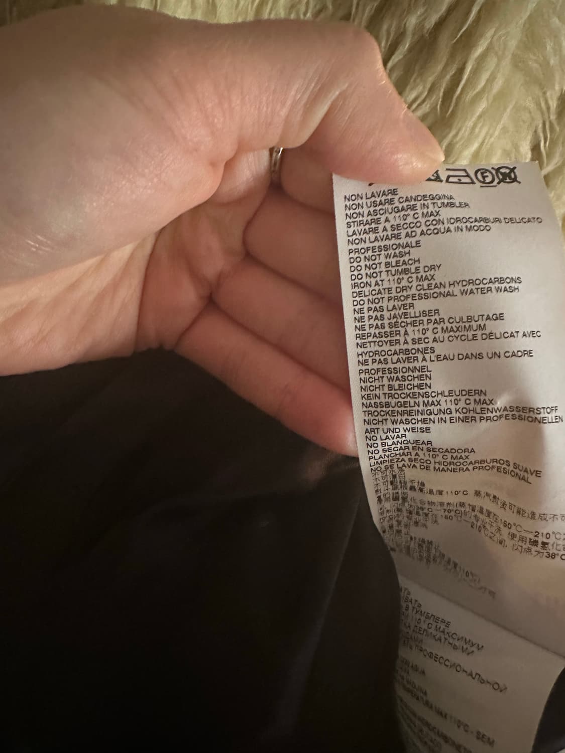 MM6 레더 트리밍 퍼 코트 상품이미지8