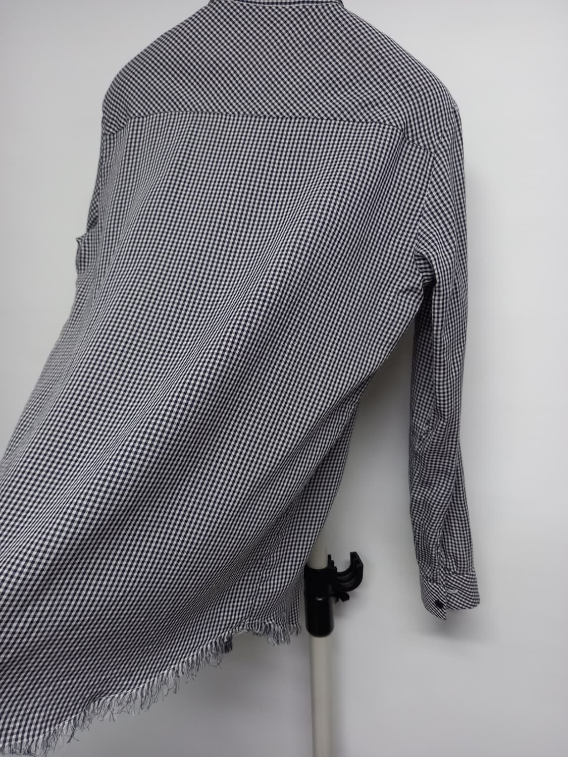 쿠플스 춘하추 체크 긴팔블라우스 44 55 상품이미지5