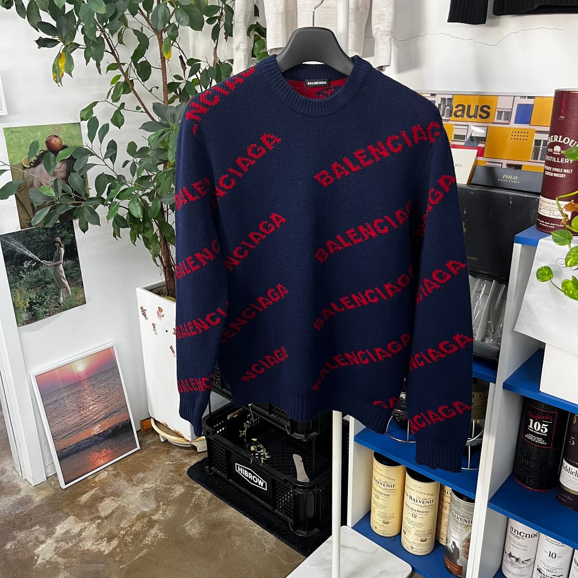 발렌시아가 멀티로고 울니트 S 상품이미지1