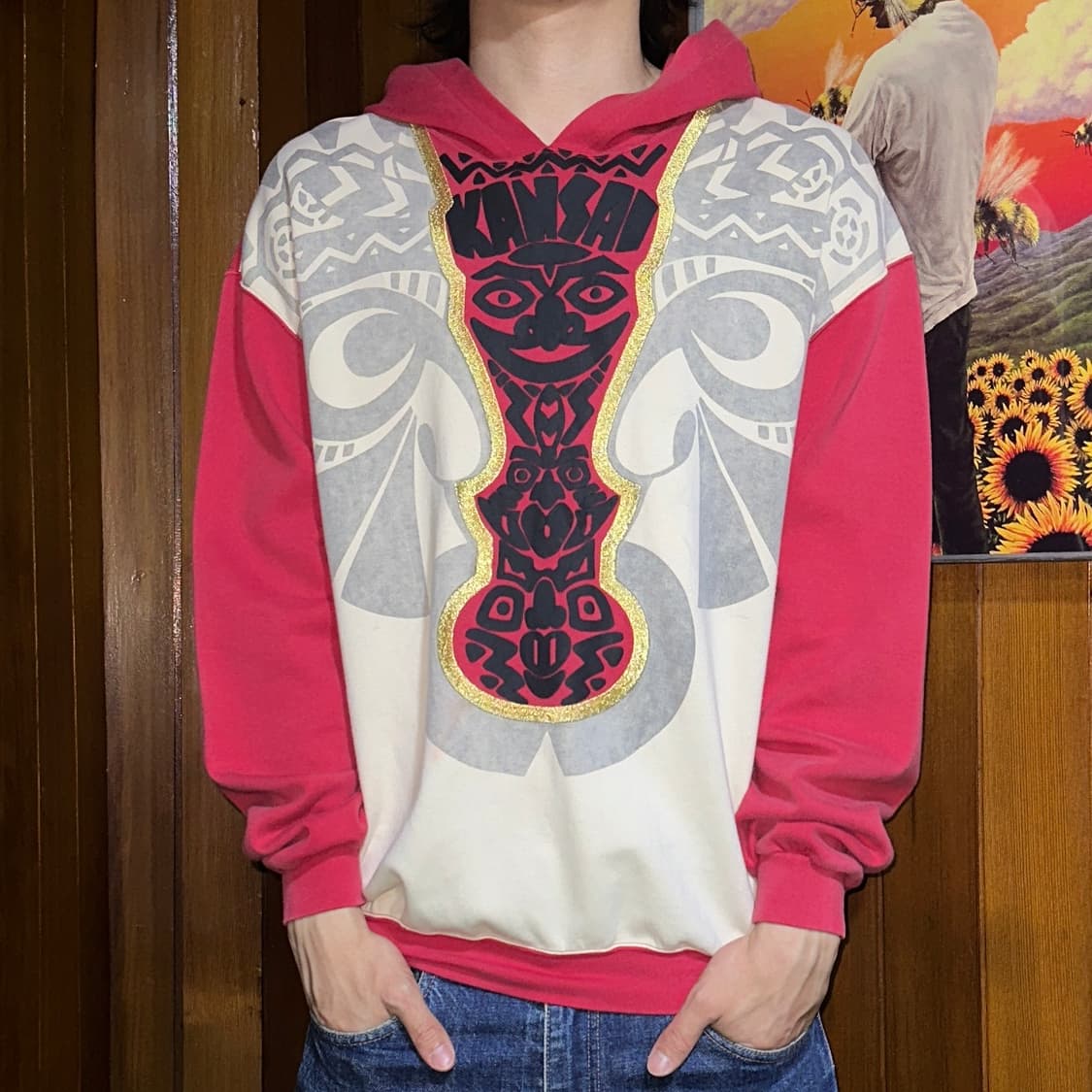Kansai yamamoto vintage hoodie 상품이미지3
