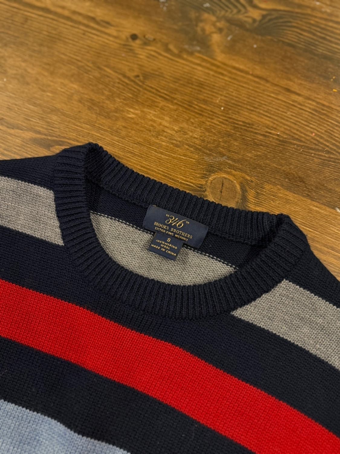 브룩스 브라더스 메리노울 니트 100 상품이미지7