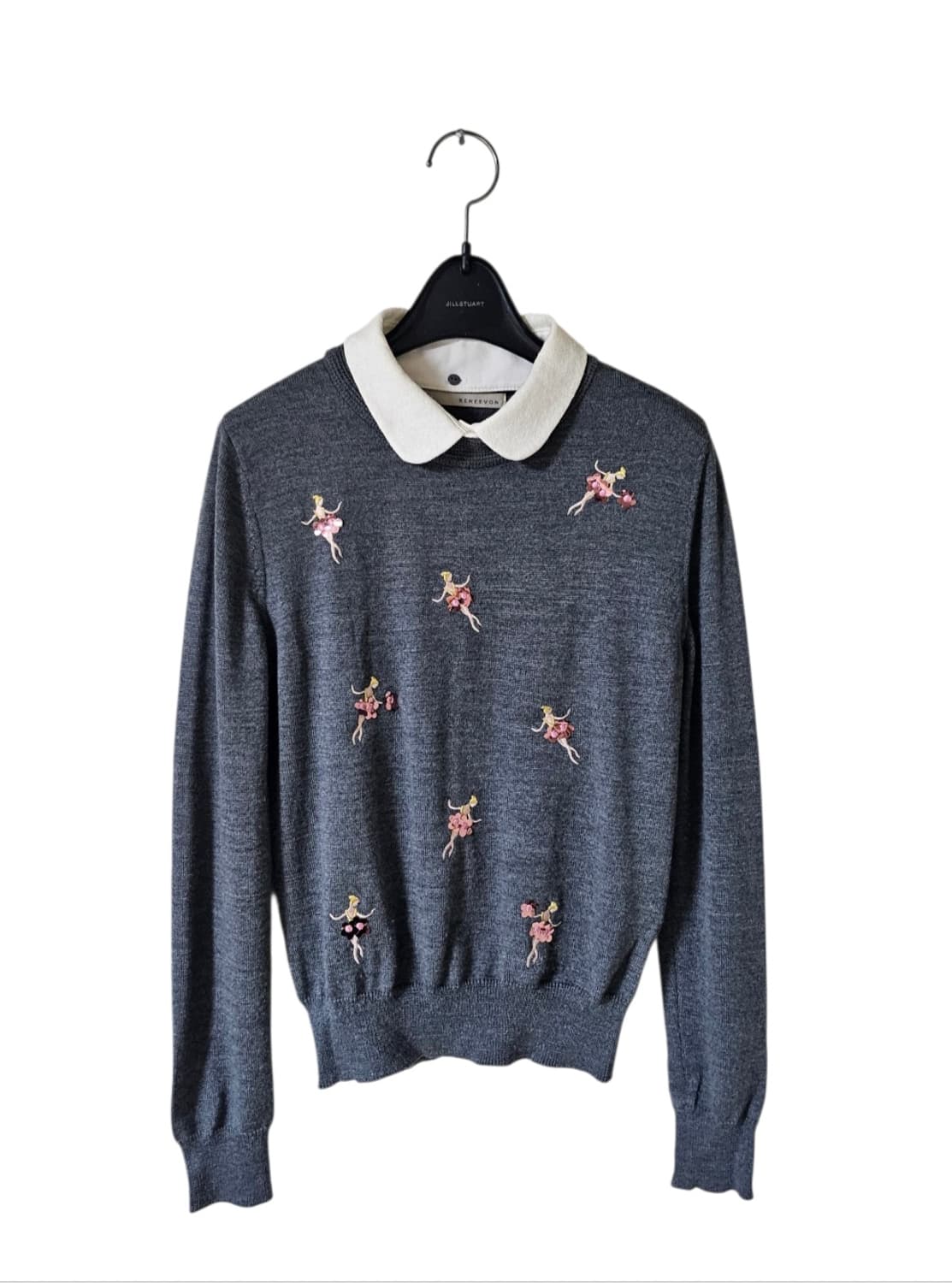 레니본 울100  발레리나 니트 55 / 상태 좋음 상품이미지10