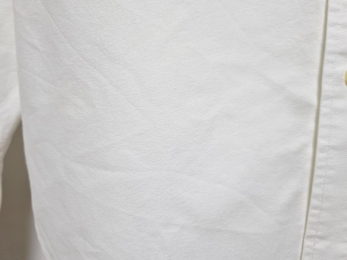 남성 폴로 POLO 옥스퍼드 옥스포드 화이트 흰색 긴팔 남방 셔츠 상품이미지9