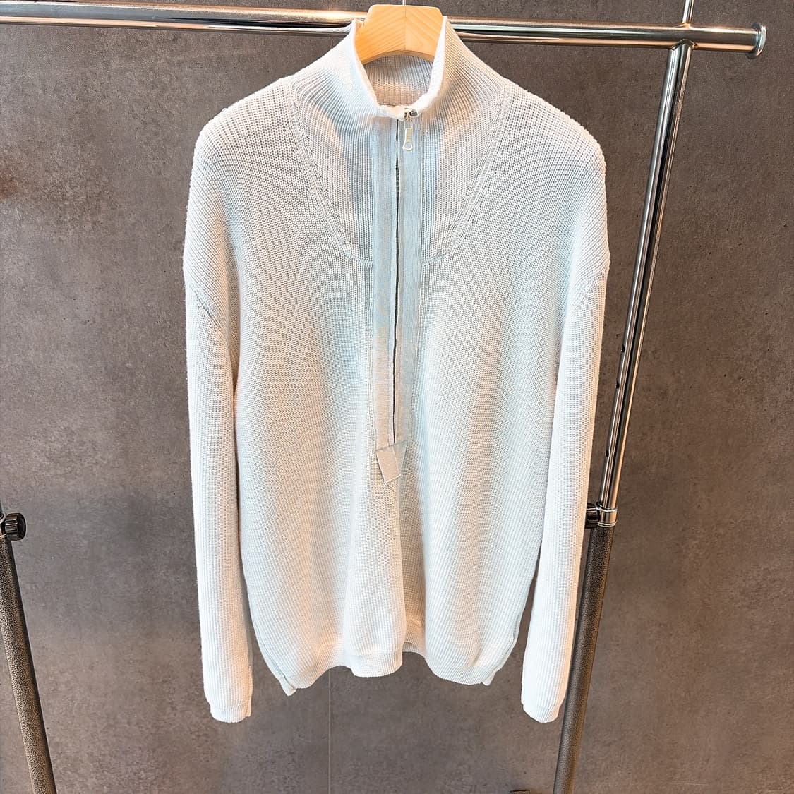 (정품/새상품) 아워레가시 남성 아노락 니트 점퍼 상품이미지1