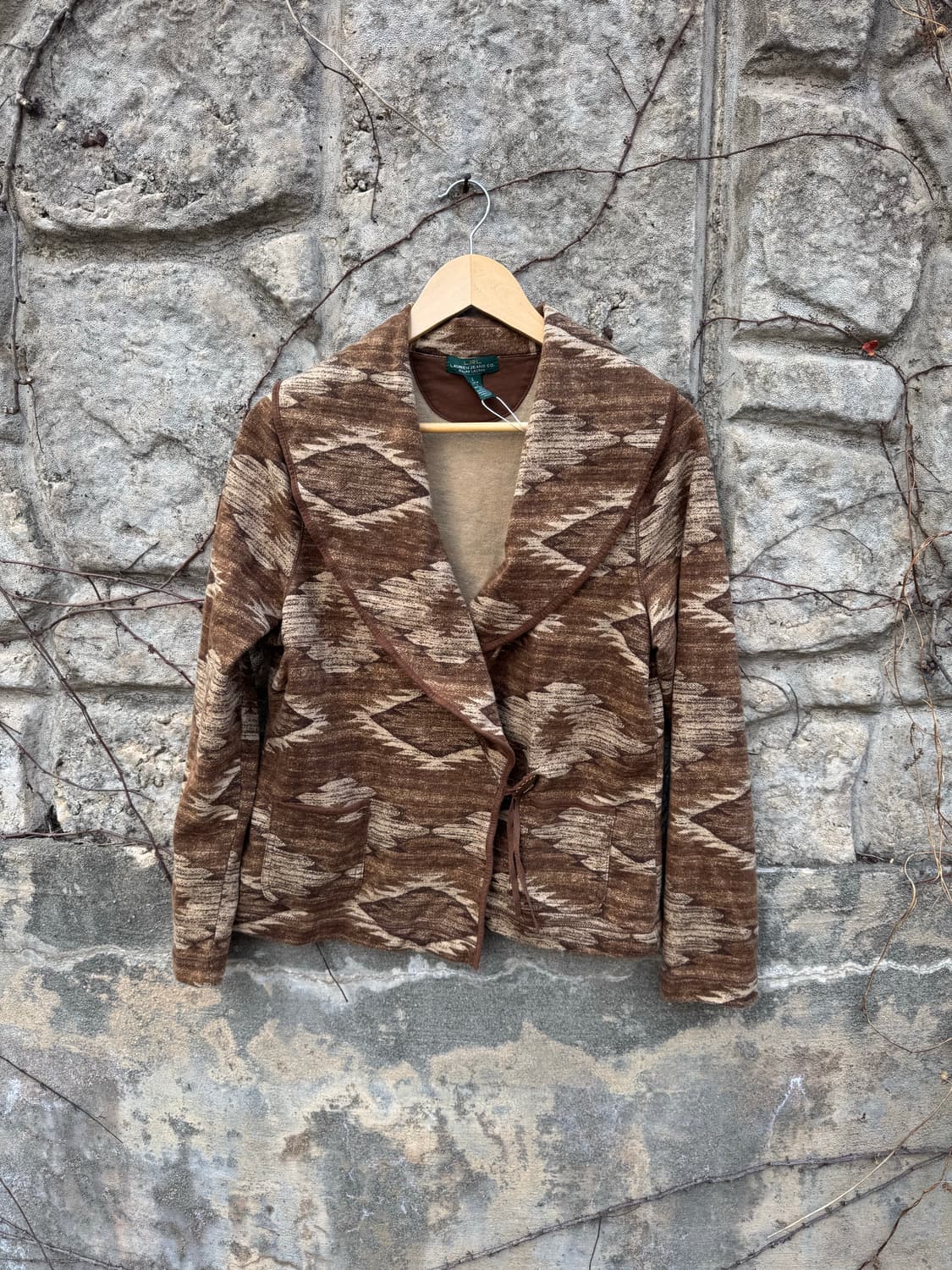 폴로 로렌 진스 랄프로렌 빈티지 나바호 네이티브 패턴 자켓 우먼 L 상품이미지1