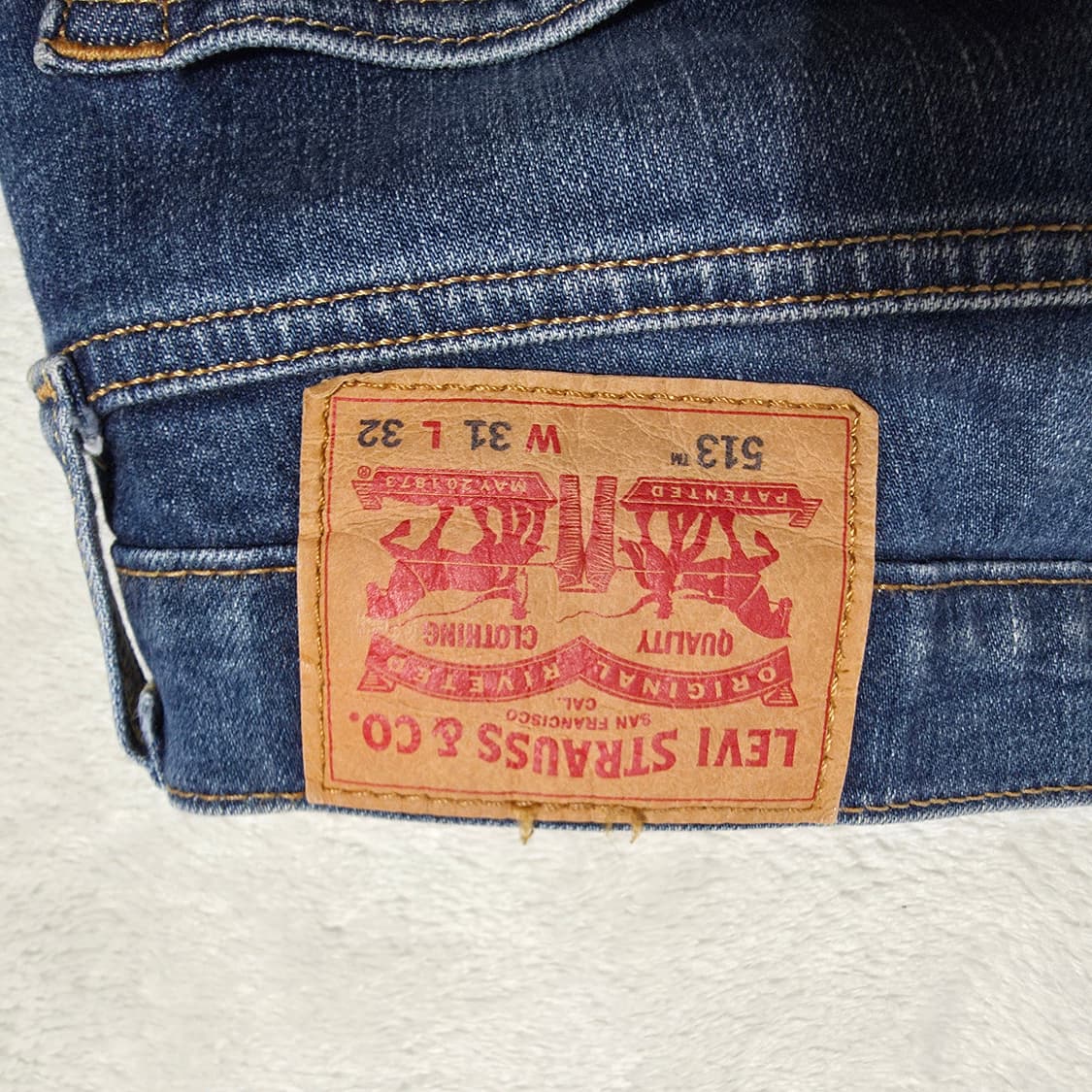 (31)리바이스 513 슬림스트레이트 데님 팬츠 상품이미지4