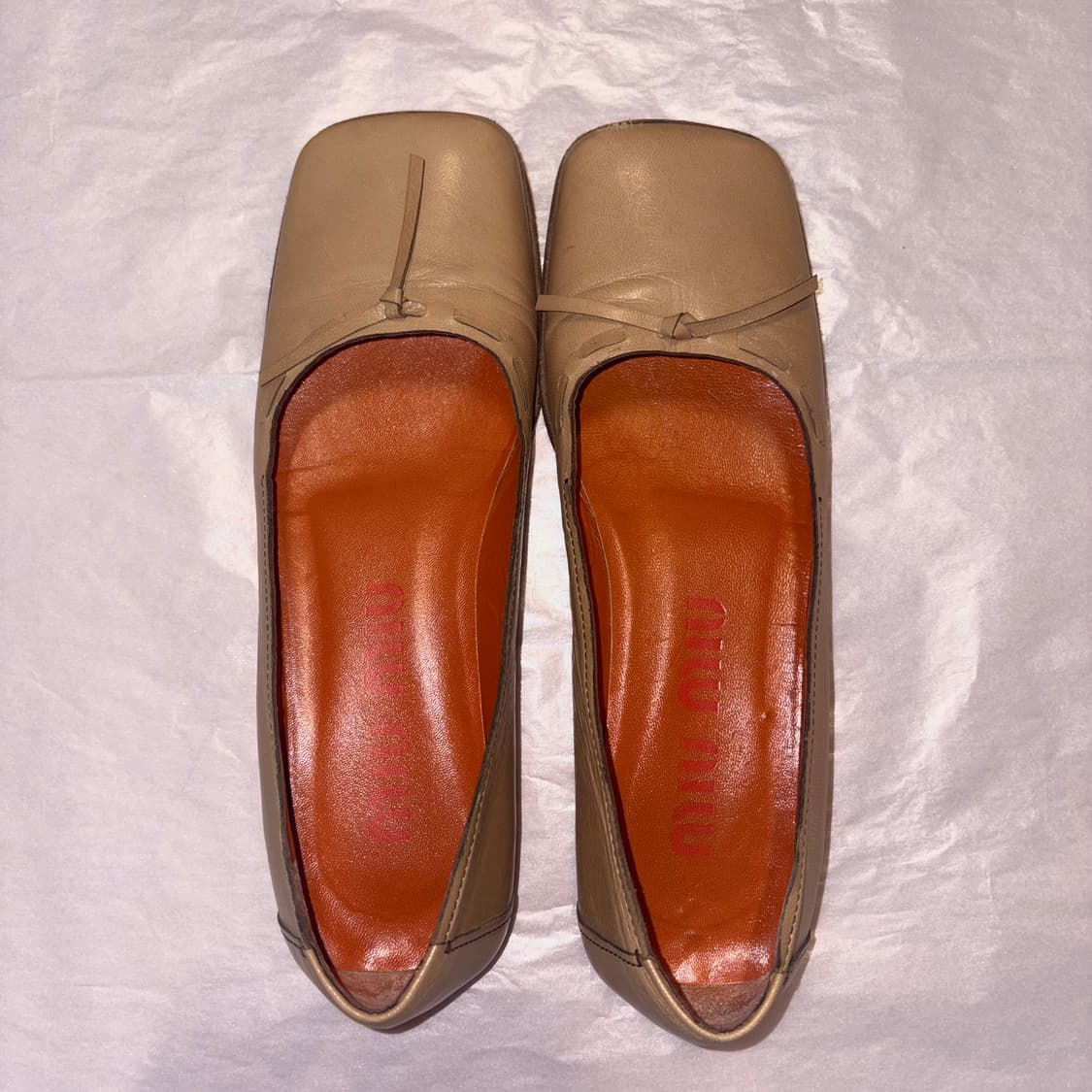 Miumiu vintage flat shoes 37size 상품이미지5