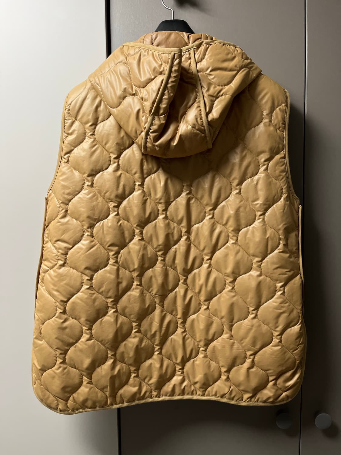 앤더슨벨 신슐레이트 퀼티드 후디 베스트 atb226u(TAN) M사이즈 상품이미지3