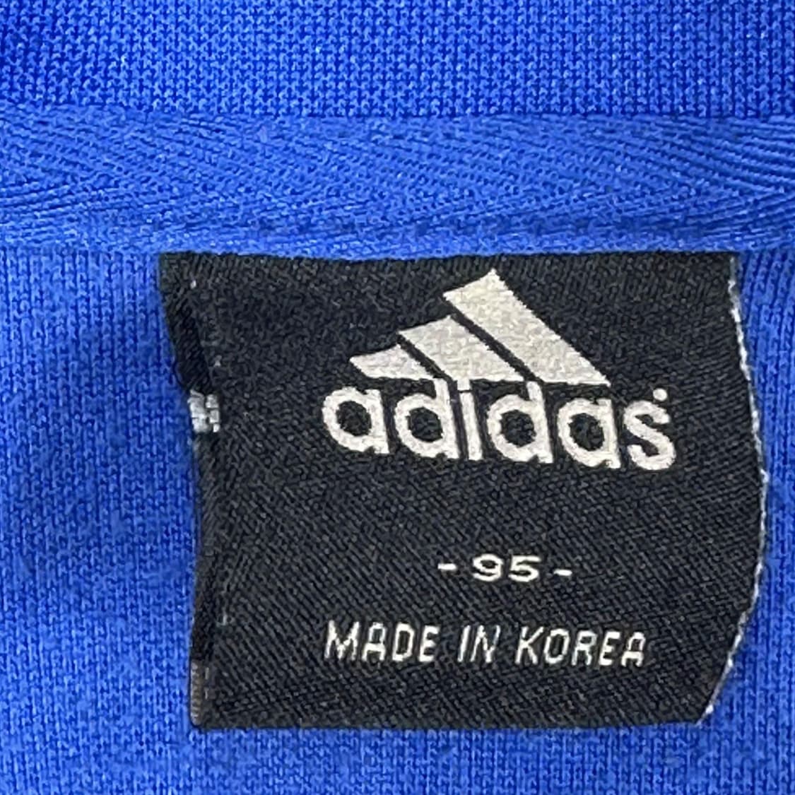 아디다스 og 구형 미니멀 삼선 져지 블루 M 상품이미지5