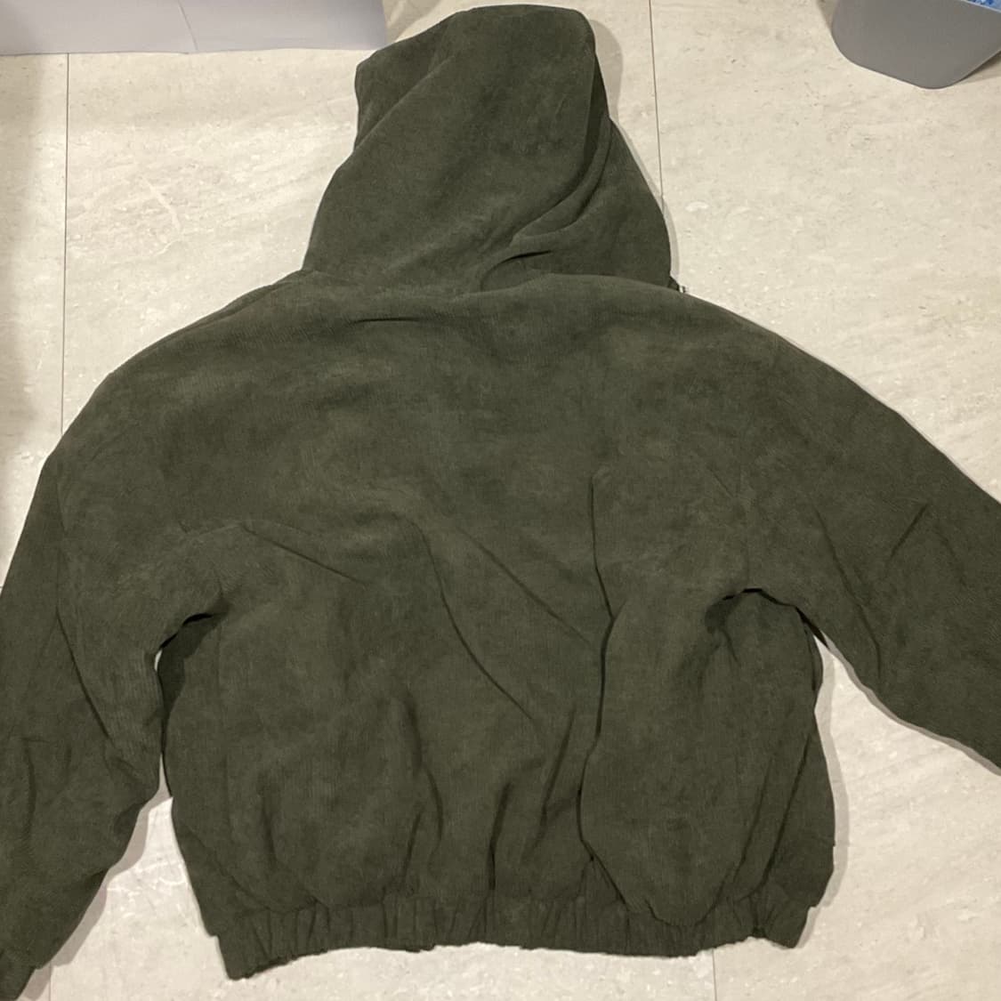 디서먼트 넘버잭 코듀로이 후드 자켓 카키 상품이미지2