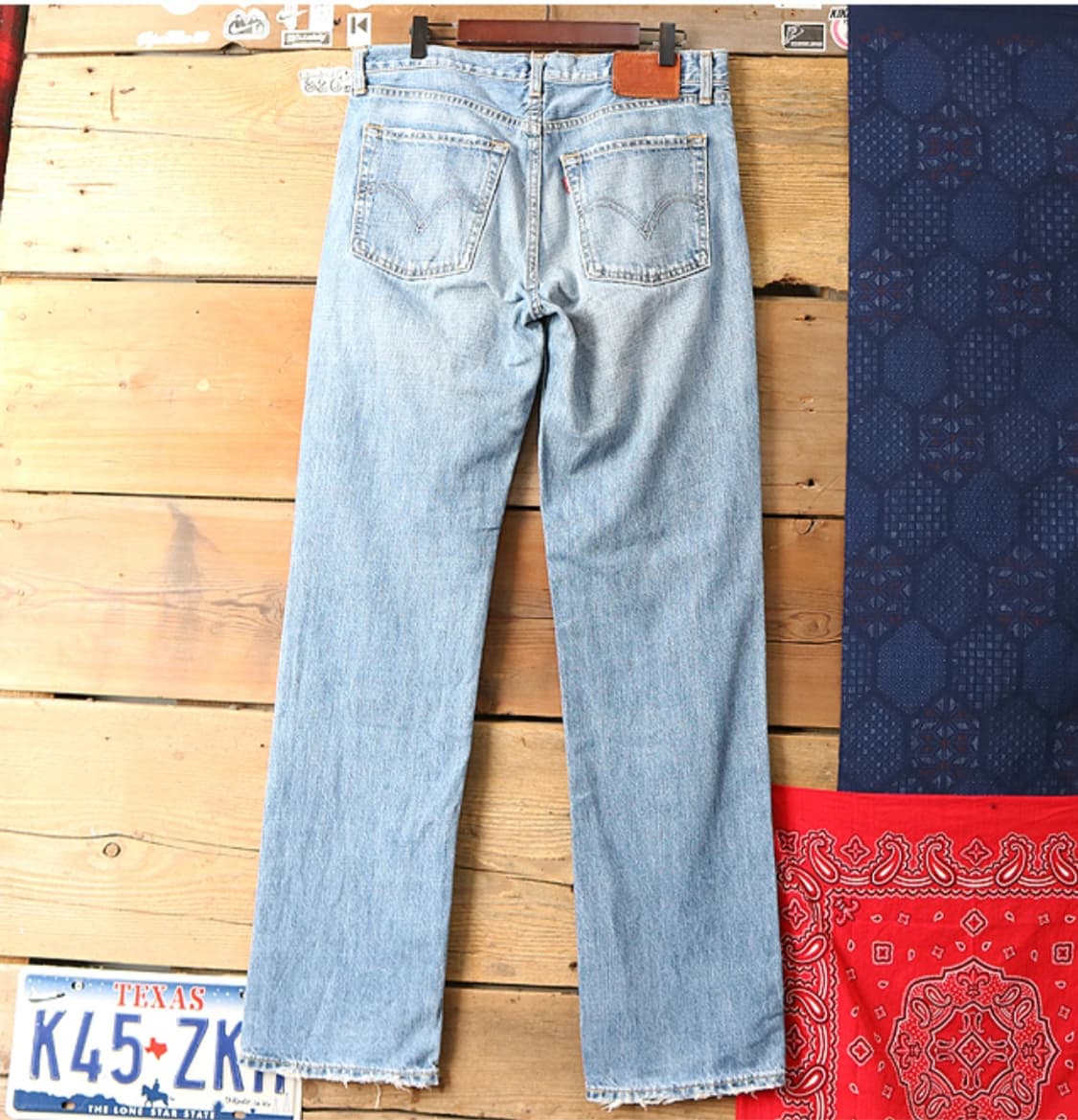 

일본판 08s levius 리바이스 502 클래식 빈티지 가공 모델  상품이미지4