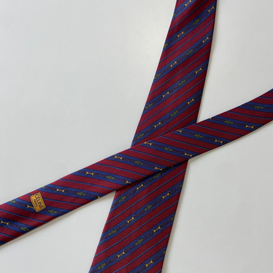 셀린느(celine) 심플로고 명품 정품 넥타이 상품이미지7