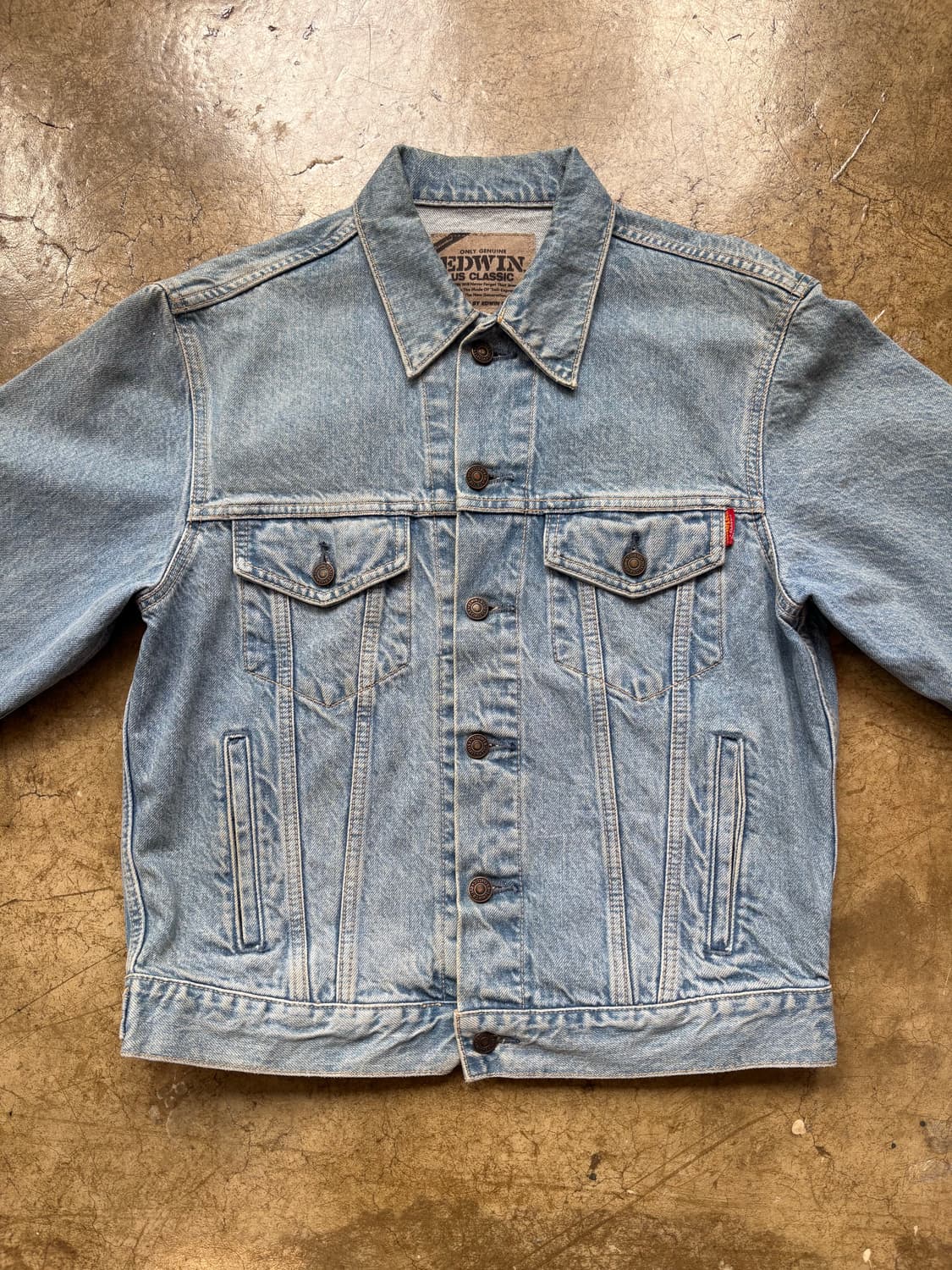 에드윈 데님 트러커 재킷 상품이미지2